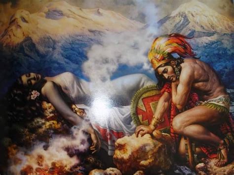 Popocatepetl and Iztaccihuatl: A Tragic Romance of Aztec Legend.